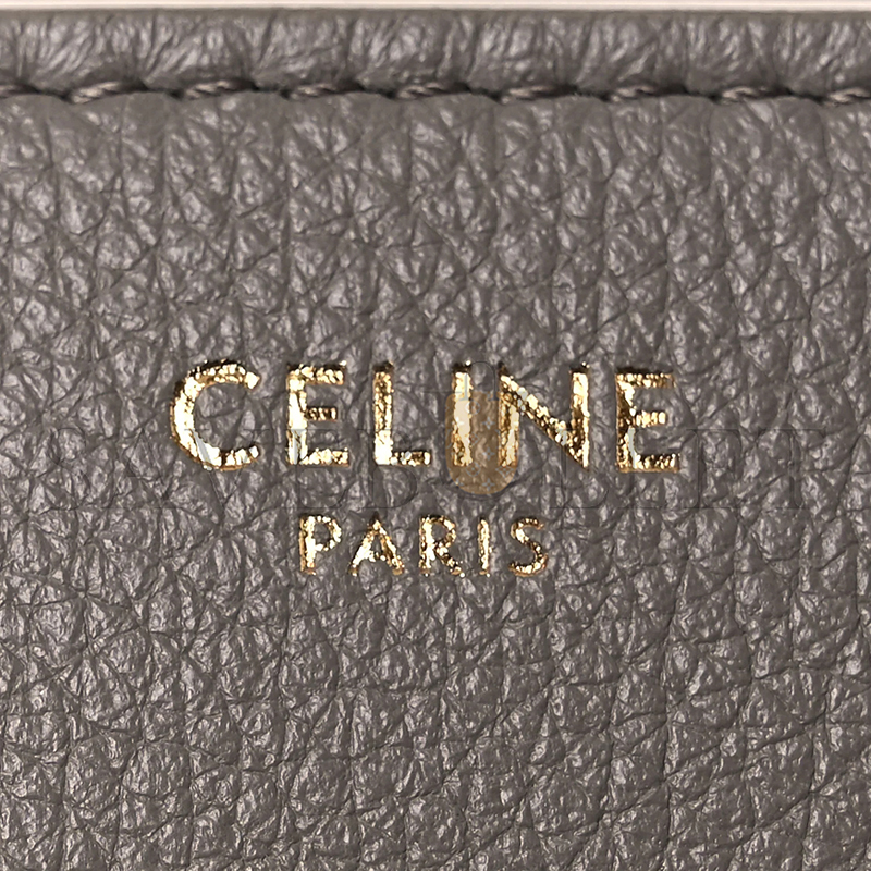 CELINE TEEN NINO BAG IN SUPPLE GRAINED CALFSKIN 118113FXK (20.5*13*8cm)